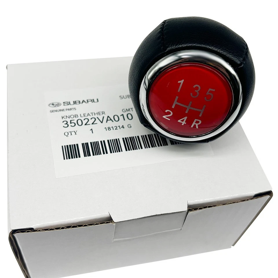 Genuine Subaru 5spd Manual Transmission Shift Knob 2015-21 WRX STI 35022VA010 Foto 4 de 4