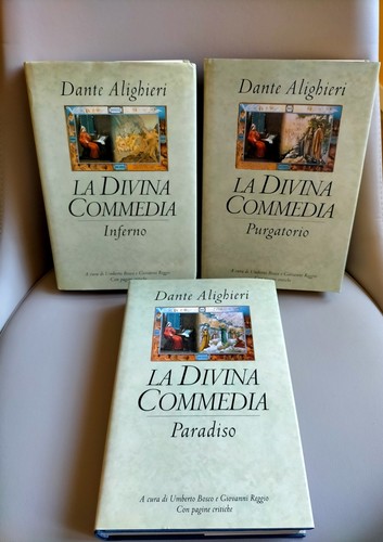 Dante Alghieri LA DIVINA COMMEDIA con pagine critiche di U. Bosco G. Reggio 1988 - Foto 1 di 5