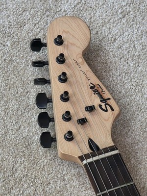 Fender Squier Bullet Strat, Black & Gray Guitar | eBay