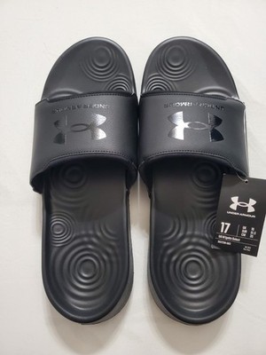 Under Armour Men's Ignite Select (002) Black/Black/Ultimate Black, 17, US