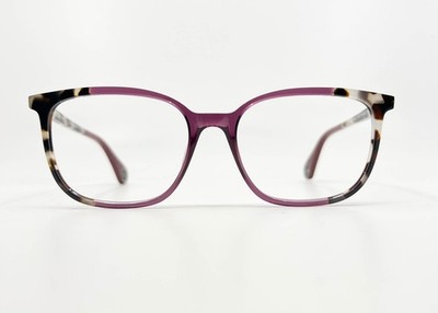 WOOW OPTICAL GOING OUT 2 COL 1128 Eyeglasses Frames Purple Tortoise 55-17-140