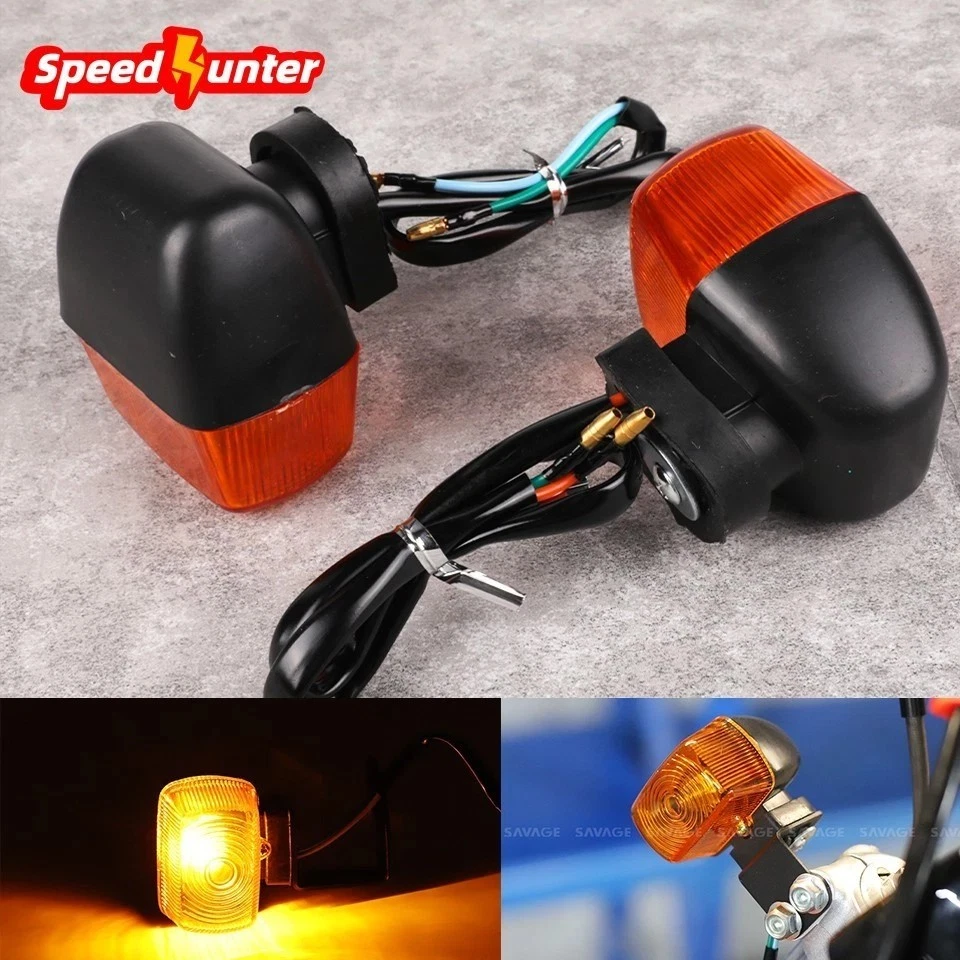 Luz Indicadora De Giro Trasera Con Logo XR Para Honda XR400R, XR250R Y XR600R – Color ámbar – Marca SAVAGE