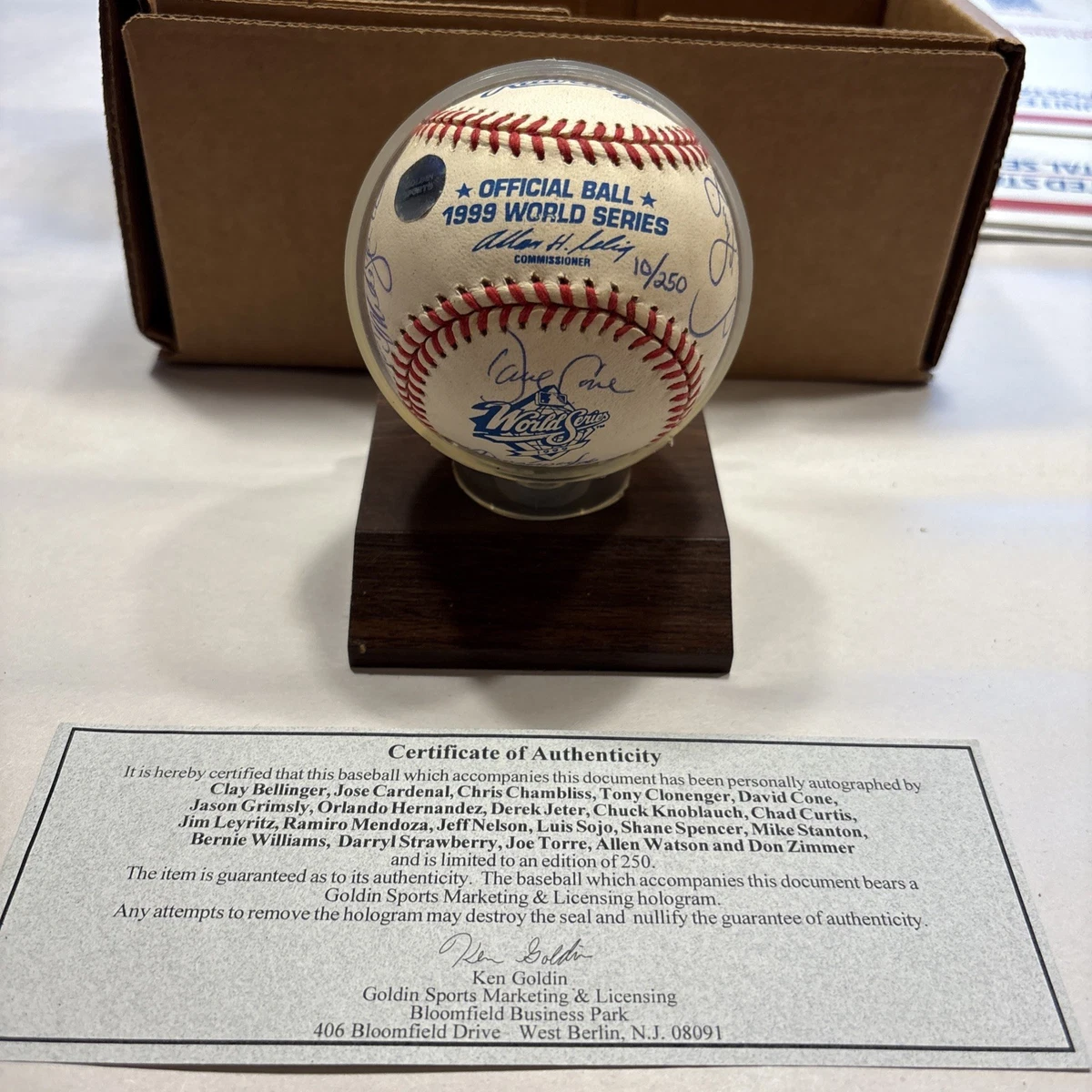 Preços baixos em Derek Jeter New York Yankees Bolas de Beisebol da
