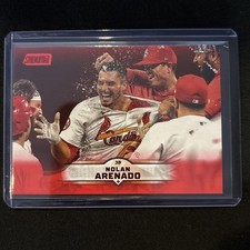 🔥Nolan Arenado 2025 Topps Stadium Club #127 Red Foil Cardinals