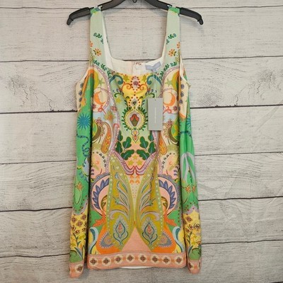 Antonio Melani XL Eliana Linen Blend Paisley Celestial Short Dress NWT 1246 | eBay Antonio Melani XL Eliana Linen Blend Paisley Celestial Short Dress NWT 1246 | eBay