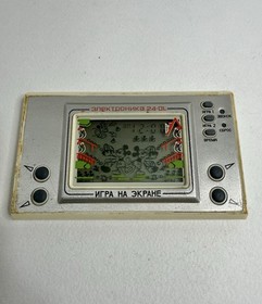 RARE VINTAGE SOVIET  MICKEY MOUSE USSR CATCH EGG ELEKTRONIKA GAME & WATCH