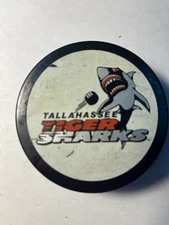 Tallahassee Tiger Shark hockey puck