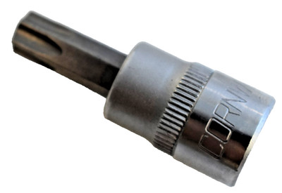 Cornwell Tools CBST50H2 T50H TORX Tamper Proof Bit Socket Driver 3/8'' Drive