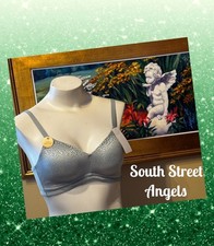 WACOAL 852303  ICEBERG GREEN  BACK APPEAL WIRE FREE BRA  SIZE 34D