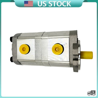 #ad Hydraulic Tandem Double Gear Pump HGP 33A F6 6R 15.87mmd Shaft Replacement US $327.89