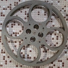 Vintage 16mm Film Reel 14" 2000' Metal