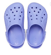 Little kid Crocs Classic Baya Clog Purple Sandals Adjustable Strap Breathable