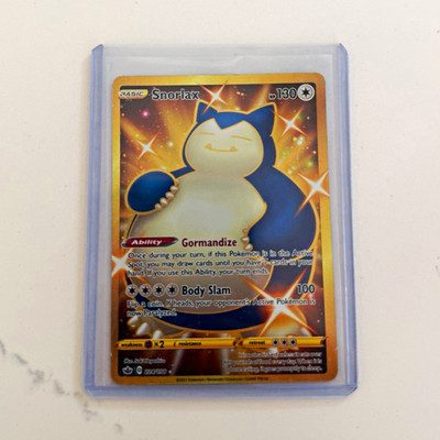 Pokemon TCG Snorlax 224/198 Chilling Reign Secret Rare Holo ENG 2021