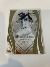 Misho Nishikawa RC 2025 BBM Genesis #079 Marines NPB Pacific League ROY