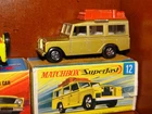 Vintage Matchbox Superfast No.12 Land Rover Safari Very Rare with box