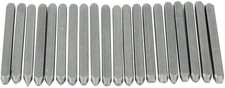 20Pcs/Set Carbon Steel Punch, Pattern Punch Metal Stamp Punch Hole Tool Stamp...