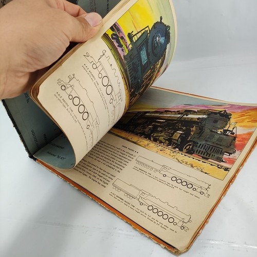 1944 Giants of the Rails Book Kip Farrington Accurate Railway Train Lithograph - Picture 10 of 14