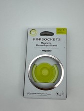 Popsockets Magnetic Phone Grip  Stand Round Chartreuly Translucent Glows OP