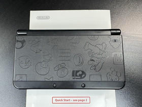 Nintendo New 3DS (Black Friday) Super Mario Edition Handheld System - Black CIB
