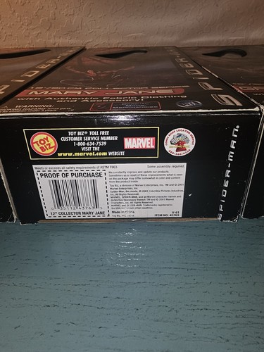 Vintage 2001 ToyBiz Collector Series SpiderMan, MaryJane & GreenGoblin-In Boxes - Picture 16 of 19