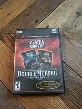 Agatha Christie Double Murder Mystery Pack 2007 WINDOWS 2000/X PC CD Game