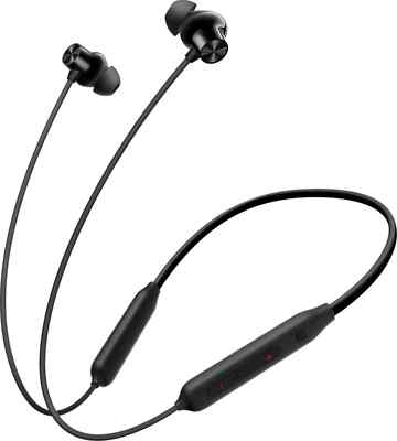 OnePlus Bullets Wireless Z2 Schwarz ANC Bluetooth Kopfhörer mit 45dB Hybrid ANC