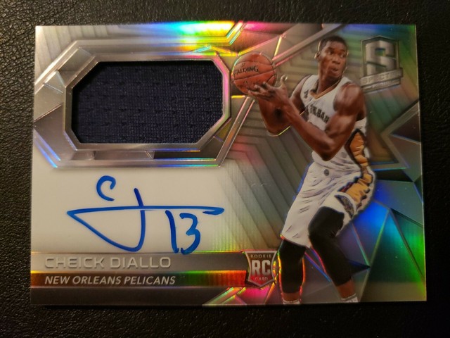 2016-17 Panini Spectra #120 Cheick Diallo RC Autograph Jersey /300
