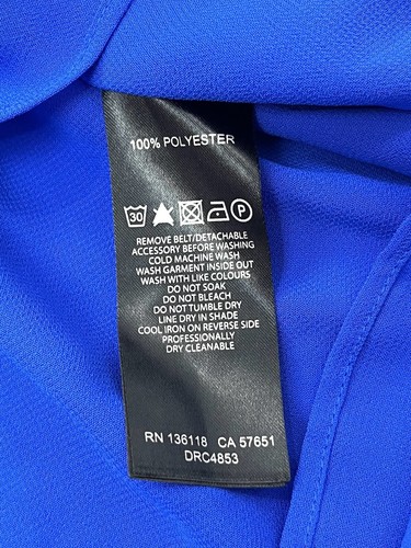 Forever New Womens Dress Royal Blue Gold Halter Neck Maxi Evening Party Event 10 - Picture 9 of 12