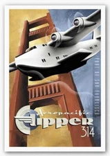 Clipper 314 ART PRINT by Michael Kungl Image Size 27" x 40"