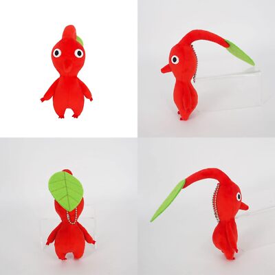 Complete 6 BOX Pikmin Red Blue Yellow Key Chain Plush Doll