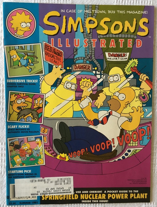 SIMPSONS Illustrated Magazine #2 - Summer 1991