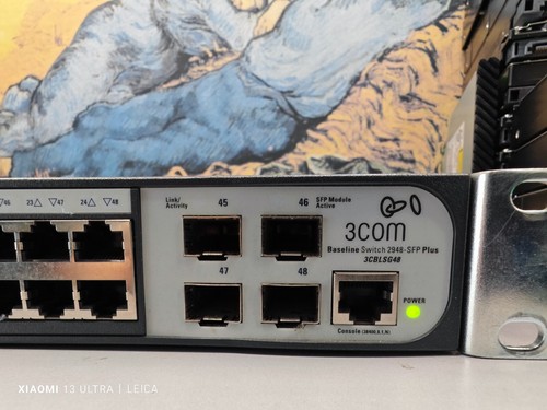 3Com Baseline Switch 2948-SFP Plus 3CBLSG48 48 Porte 10/100/1000 e 4 Gigabit SFP - Photo 4/11
