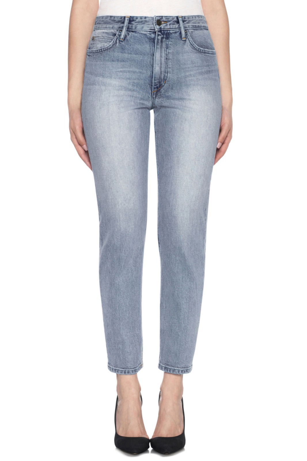 NWT Joe's Jeans Debbie High Waist Ankle Straight Leg Jeans Reiz CD8RE35568 Sz 25