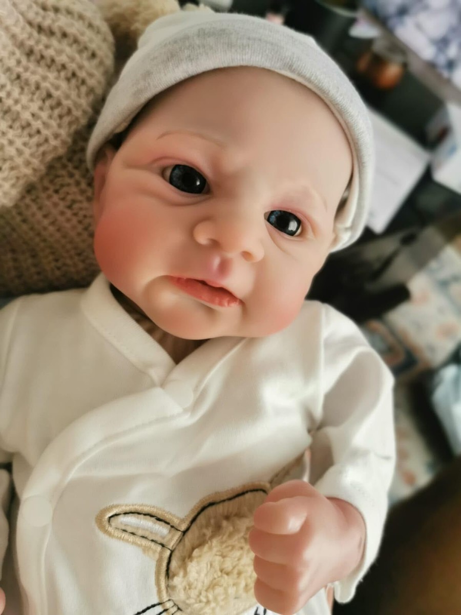 Realistic Baby Reborn Newborn Dolls 17in Lifelike Baby Doll