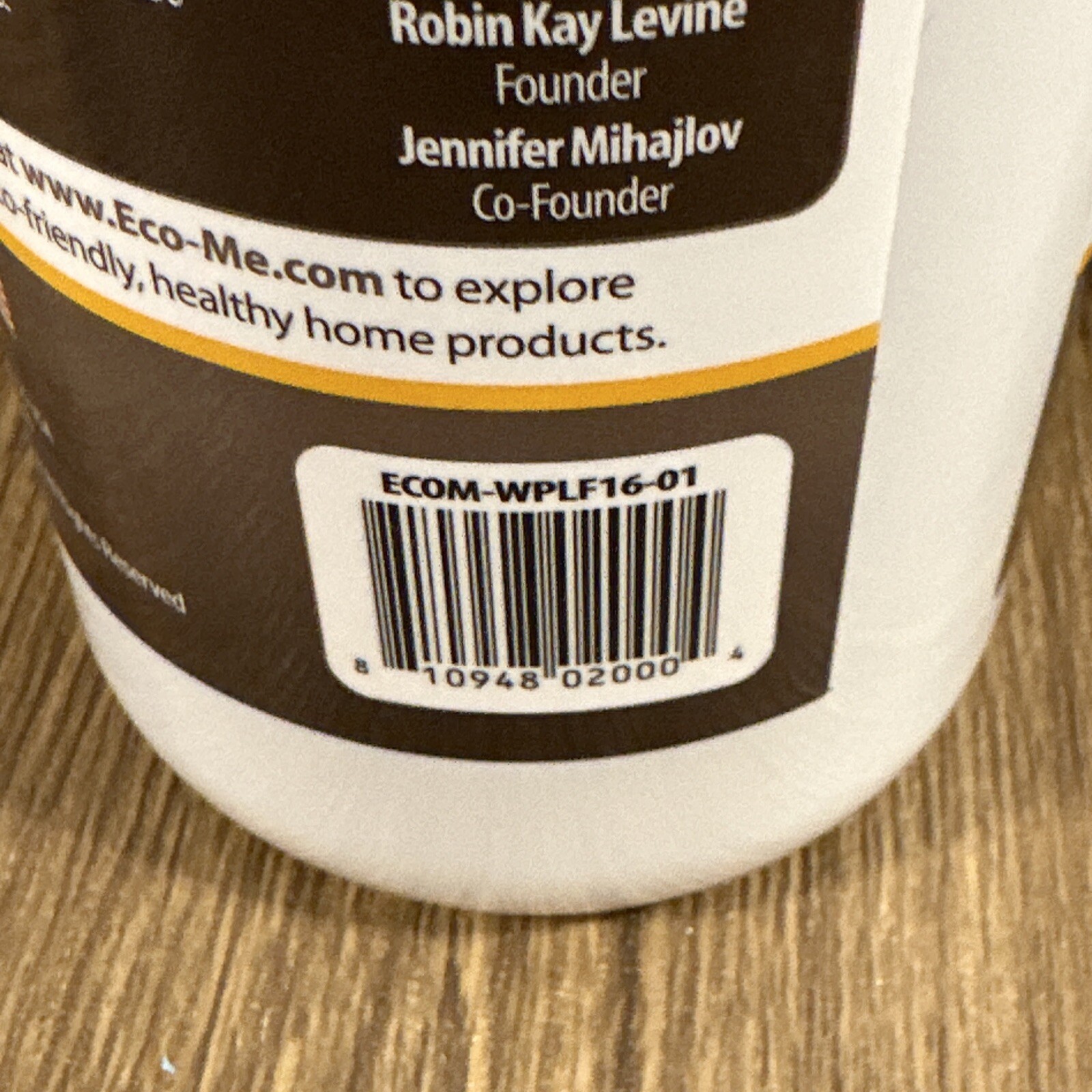 2X Eco-me Natural Multi Purpose Cleaner and Polish Lemon Fresh Scent 16 Fl Oz