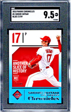 2018 Panini Chronicles Rookie Sky Blue Jersey # 17/49 Shohei Ohtani SCG 9.5