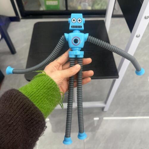 Juguete educativo de descompresión con forma de robot tubo telescópico de 2 piezas - Imagen 9 de 35