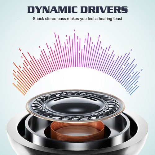 Auriculares internos con cable R2 con conector dinámico de 3,5 mm para llamadas y música - Imagen 15 de 46