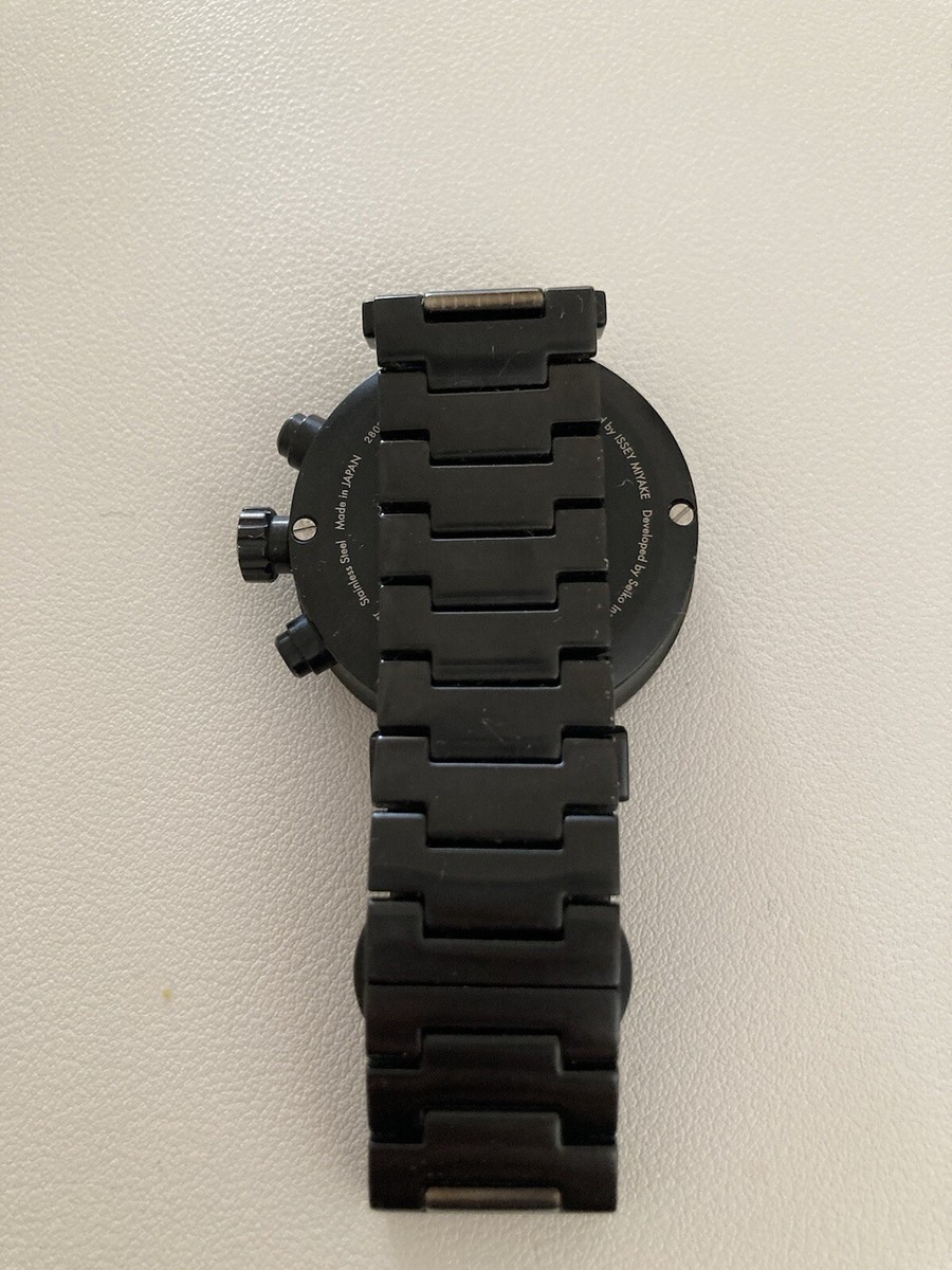 イッセイミヤケISSEY MIYAKE 腕時計 VK67-0010 ISSEY MIYAKE Watch Orange Rare Vintage VK67-0010 | eBay