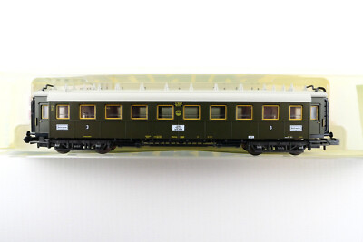 Minitrix 13188 Schnellzugwagen C4ü Bay 08 3.Kl. der DRG, 4-achsig, OVP, (RB149)