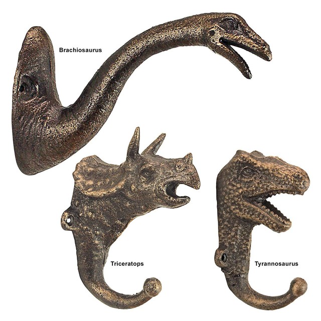 SP29835 - Decorative Dinosaur Foundry Cast Iron Wall Hook Collection | eBay
