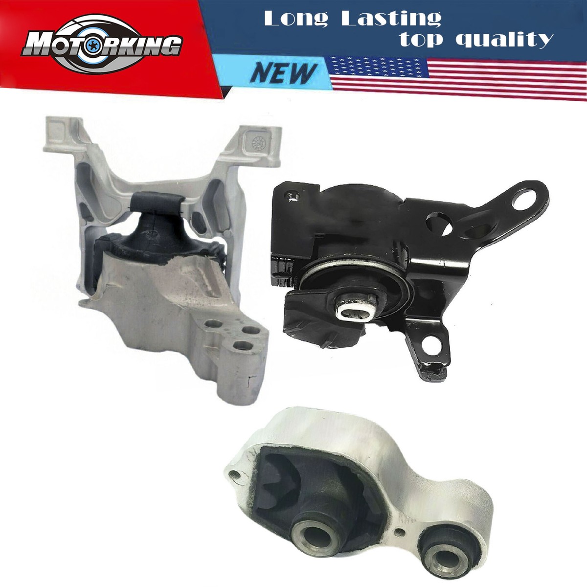 MSPK 5台 Premium Quality Engine Motor & Trans. Mount For 2014-2016