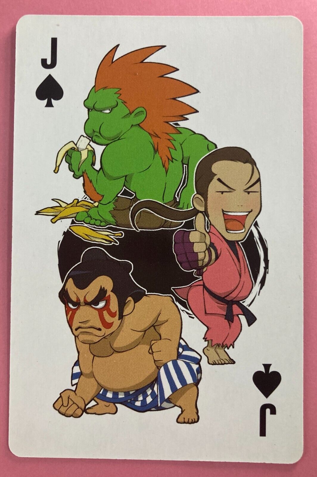 BLANKA Street Fighter 4 Arcade Edition Playing Card Japnane