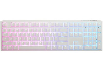 4713319659048 Ducky One 3 Aura White Gaming Tastatur, RGB LED - MX-Brown 