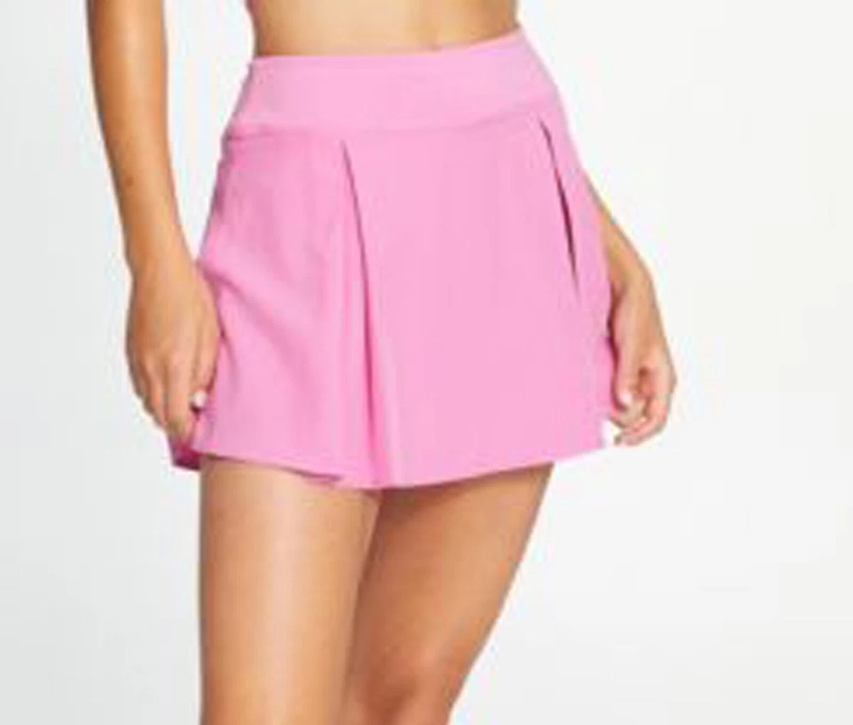 COTTON ON BODY Pleated Tennis Skirt w Attached Shorts Size XL Pink