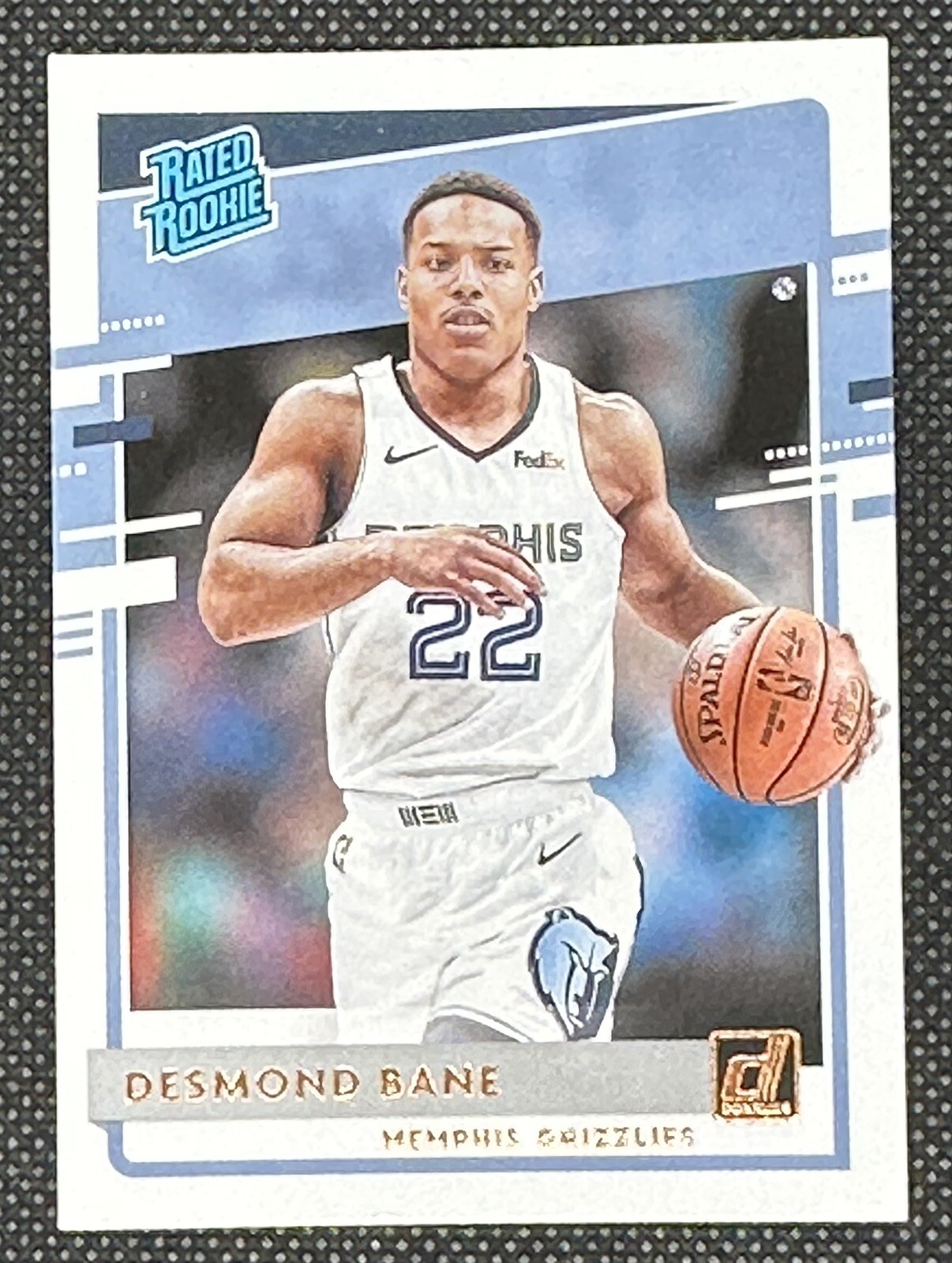 2020-21 Donruss #240 DESMOND BANE Rated Rookie RC MEMPHIS GRIZZLIES  Nice !!!