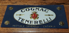 Original Vintage Cognac Tenerelli Ebossed Tin...