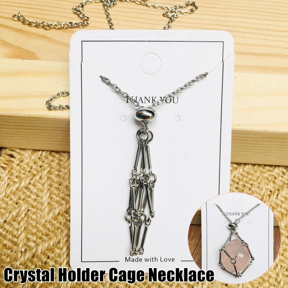 Copper crystal sale necklace