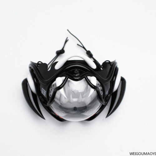 DIY 【Creative Work】 Cyberpunk DC Face Mask Mouth Cage Binder Sci-Fi Style Muzzle - Picture 12 of 14
