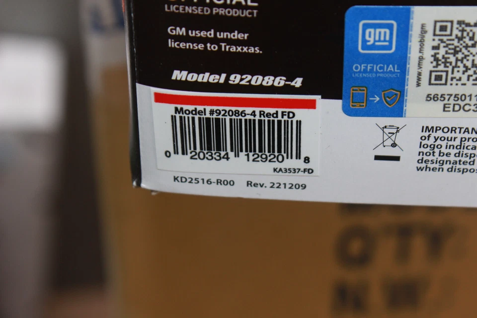 Traxxas 92086-4 Rot Rouge Trx-4 Chevy 1972 Blazer High Trail 1:10 Neuf Ovp - Photo 2/4